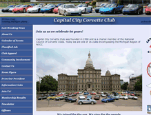 Tablet Screenshot of cccorvette.org